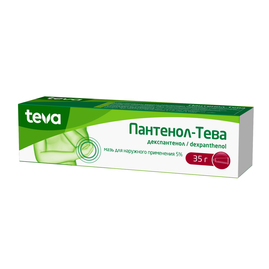 фото упаковки Пантенол-Тева