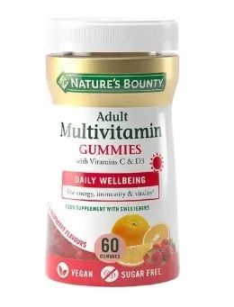фото упаковки Natures Bounty Мультивитамины без сахара