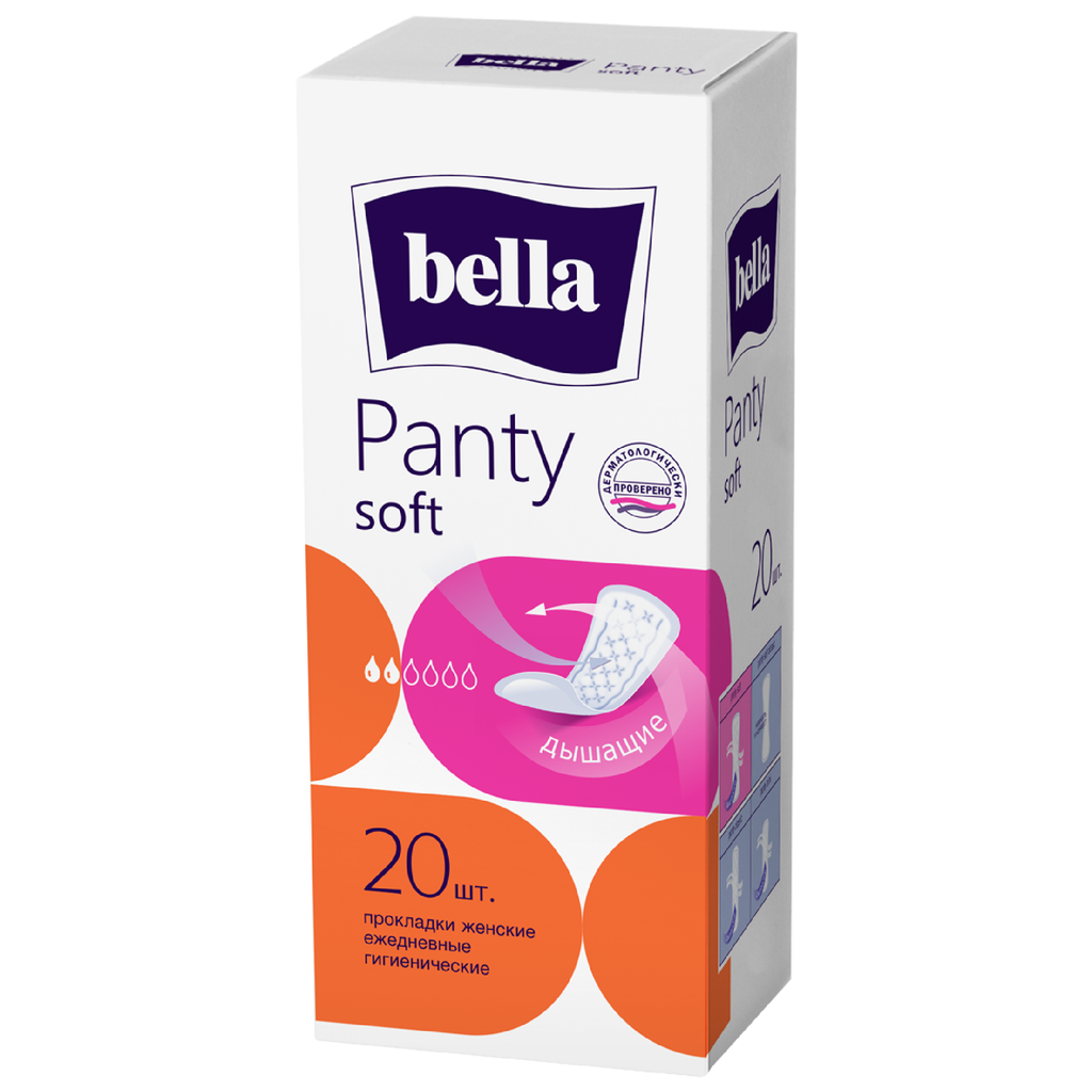 фото упаковки Bella Panty Soft прокладки ежедневные