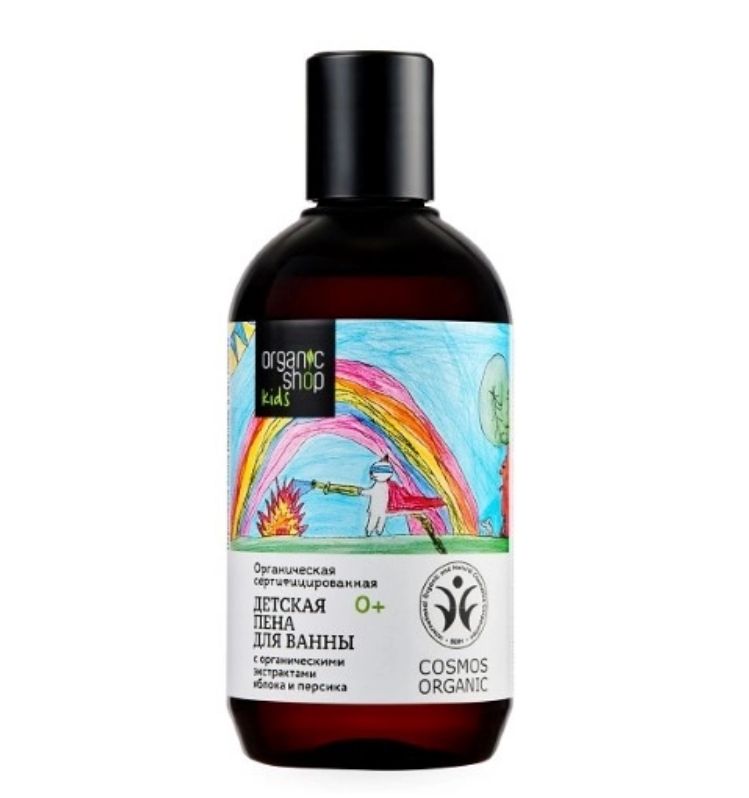 фото упаковки Organic Shop kids Пена для ванны детская