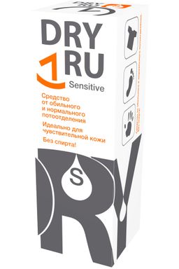 Dry Ru Sensitive средство от обильного и нормального потоотделения