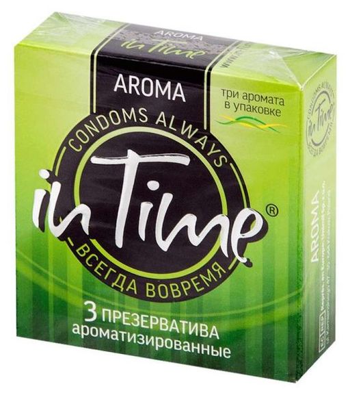 Презервативы In Time Aroma, презервативы, ароматизированные, 3 шт.