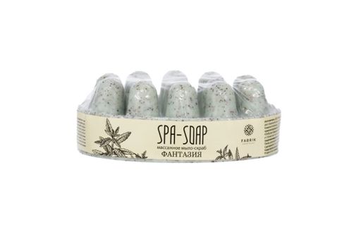 Fabrik Cosmetology Spa-soap мыло-скраб массажное Фантазия, мыло, 90 г, 1 шт.