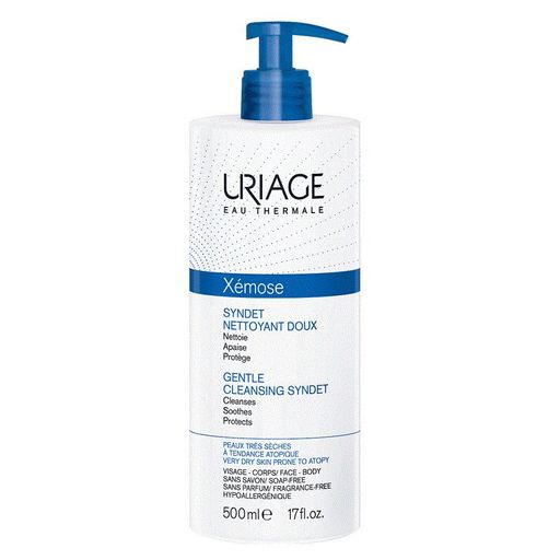 Uriage Xemose Syndet Мягкий очищающий гель, гель для душа, 500 мл, 1 шт.