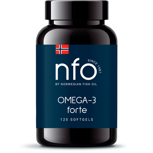 NFO Омега-3 Форте, 1000 мг, капсулы, 120 шт.