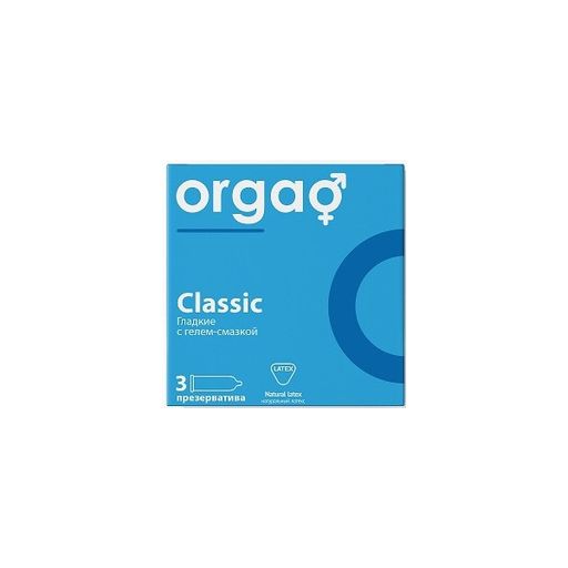Orgao Презервативы Classic, презерватив, 3 шт.